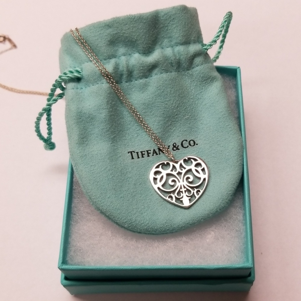 Tiffany & Co. Enchant Heart Necklace